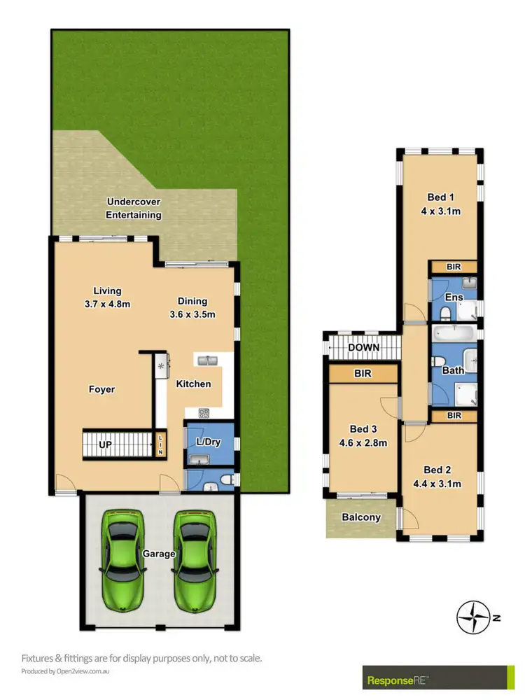 Floorplan of Homely townhouse listing, 12/3-5 Windermere Avenue, Northmead NSW 2152