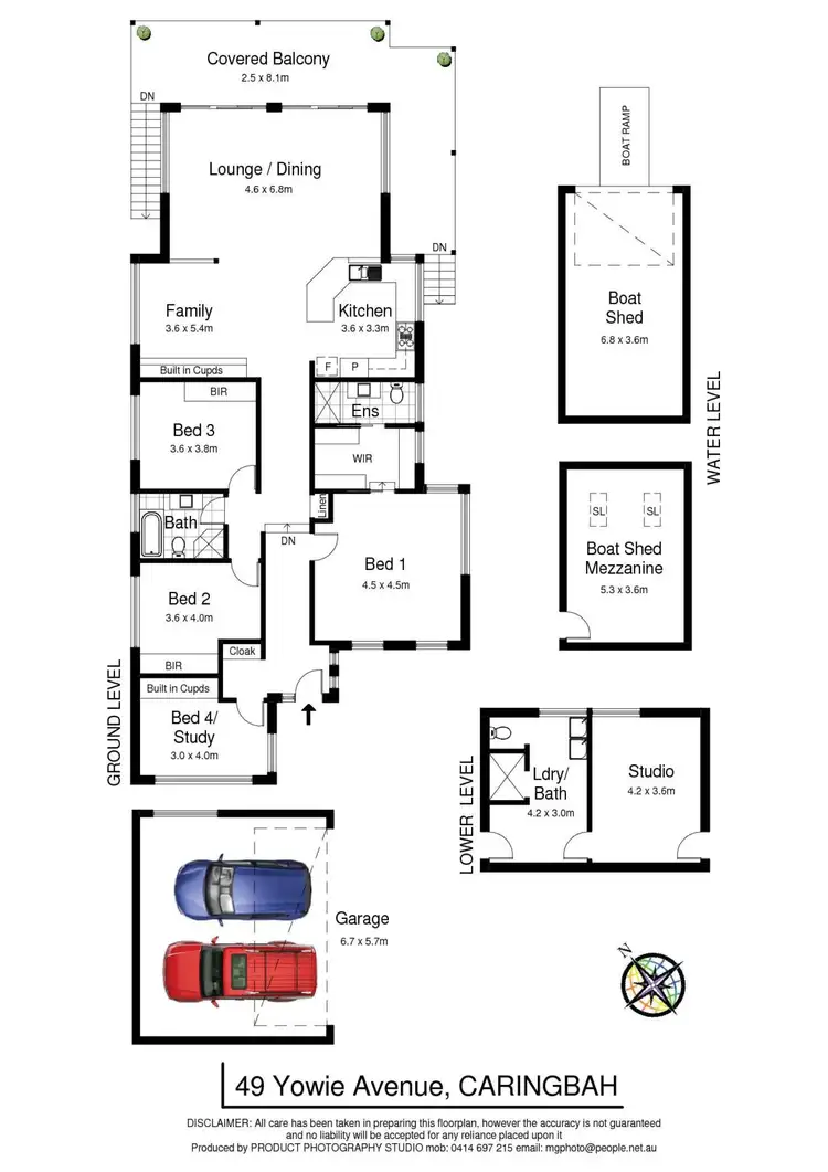 Floorplan of Homely house listing, 49 Yowie Avenue, Caringbah South NSW 2229