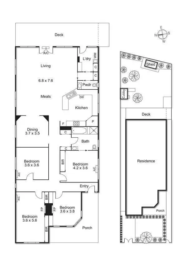 Floorplan of Homely house listing, 11 Barnet Street, Yarraville VIC 3013