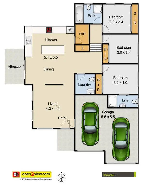 Floorplan of Homely house listing, 25a Ryan Crescent, Riverstone NSW 2765
