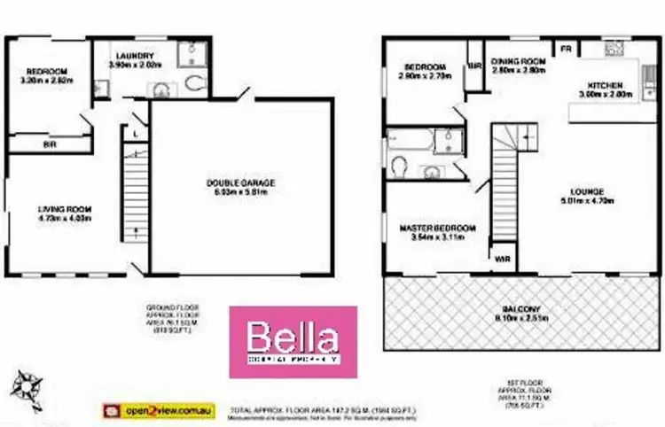 Floorplan of Homely townhouse listing, 8/63 Leo Drive, Narrawallee NSW 2539