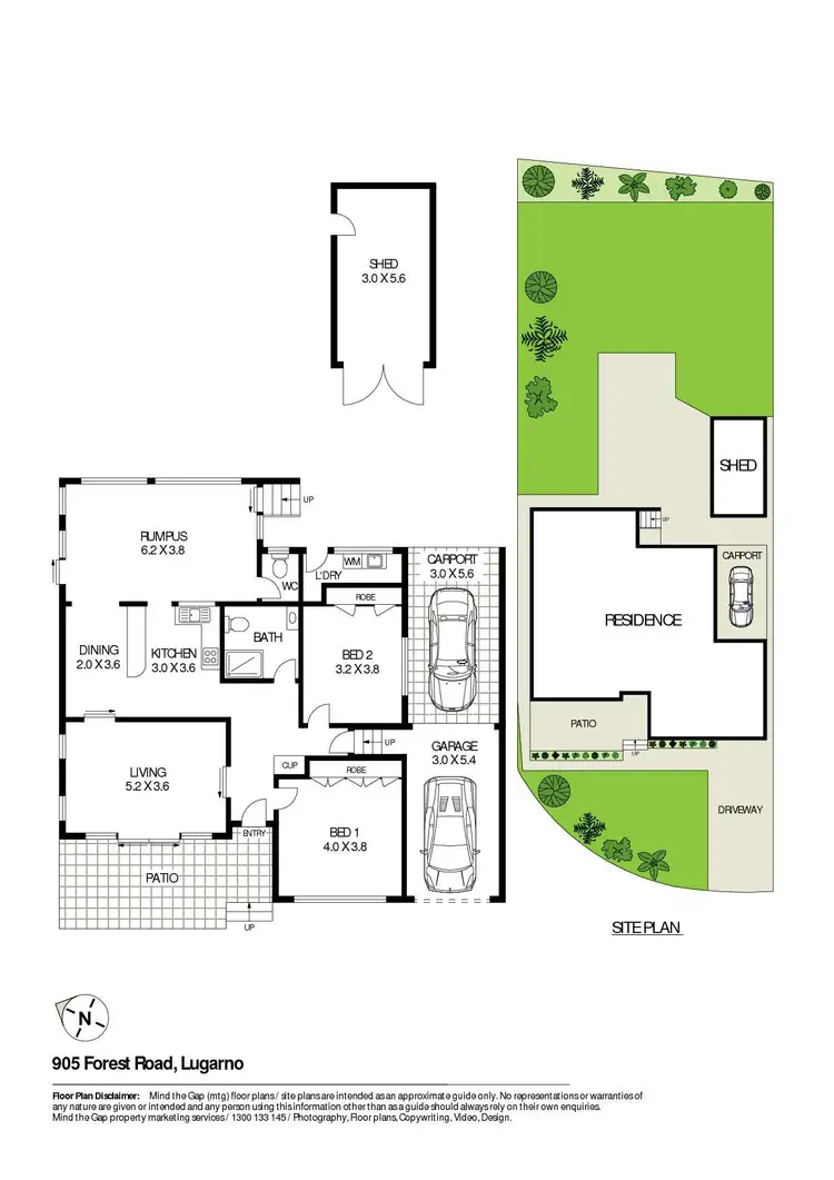 Floorplan of Homely house listing, 905 Forest Road, Lugarno NSW 2210