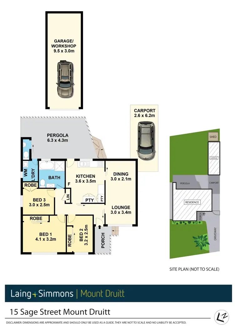 Floorplan of Homely house listing, 15 Sage Street, Mount Druitt NSW 2770