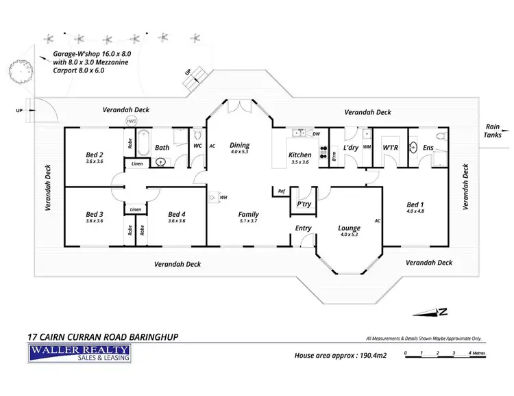 Floorplan of Homely house listing, 17 Cairn Curran Road, Baringhup VIC 3463