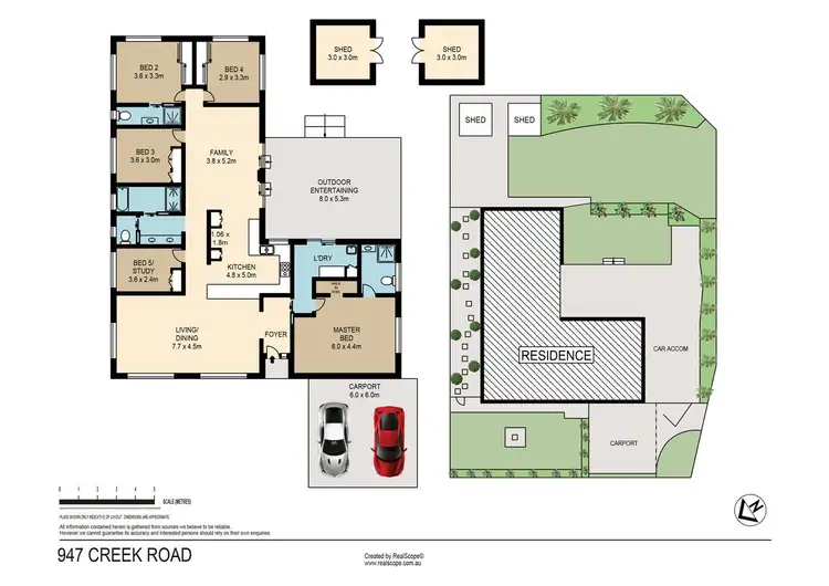 Floorplan of Homely house listing, 947 Creek Road, Carindale QLD 4152