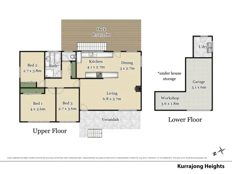 Floorplan of Homely house listing, 1 Max Street, Kurrajong Heights NSW 2758