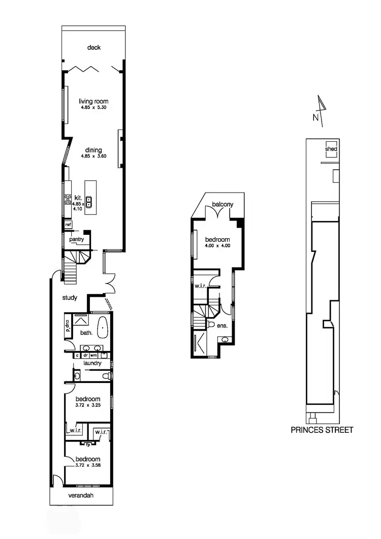 Floorplan of Homely house listing, 24 Princes Street, Williamstown VIC 3016