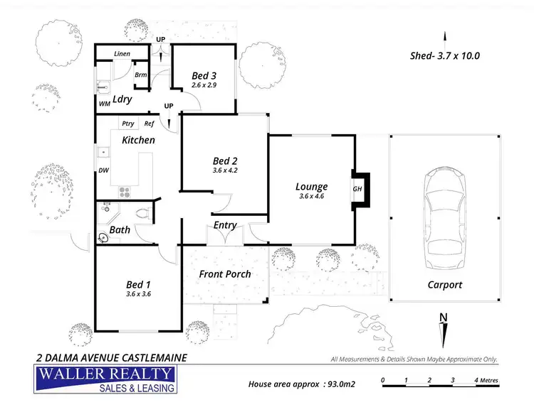 Floorplan of Homely house listing, 2 Dalma Avenue, Castlemaine VIC 3450