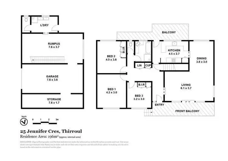 Floorplan of Homely house listing, 25 Jennifer Crescent, Thirroul NSW 2515