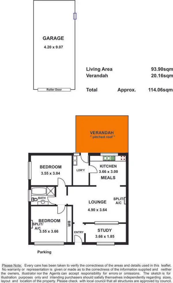 Floorplan of Homely house listing, 6 Hardy Street, Rosewater SA 5013