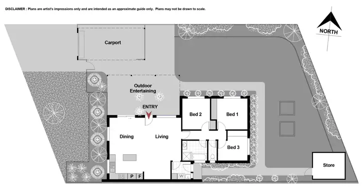 Floorplan of Homely house listing, 20 Wettenhall Circuit, Calwell ACT 2905