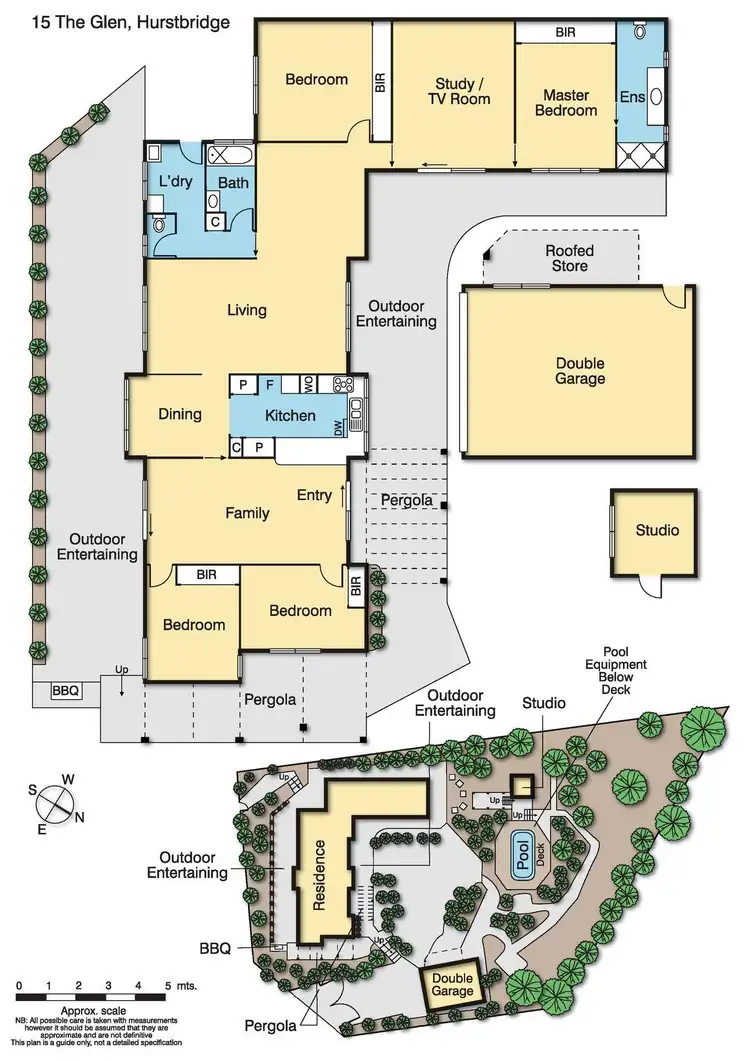 Floorplan of Homely house listing, 15 The Glen, Hurstbridge VIC 3099