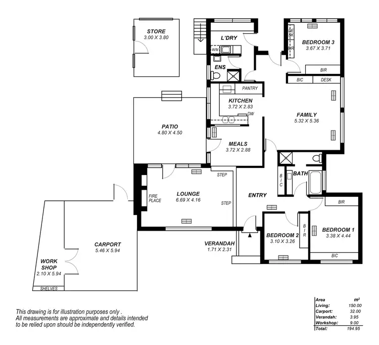 Floorplan of Homely house listing, 1 Glyde Street, Glen Osmond SA 5064