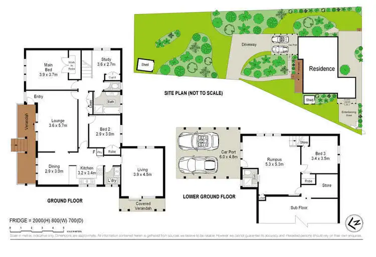 Floorplan of Homely house listing, 12 Mulga Place, Kirrawee NSW 2232