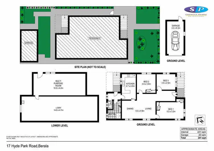 Floorplan of Homely house listing, 17 Hyde Park Road, Berala NSW 2141