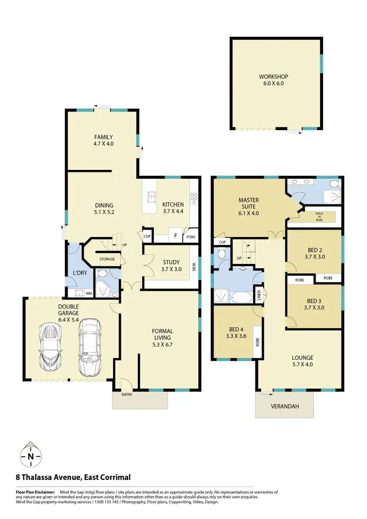 Floorplan of Homely house listing, 8 Thalassa Avenue, East Corrimal NSW 2518