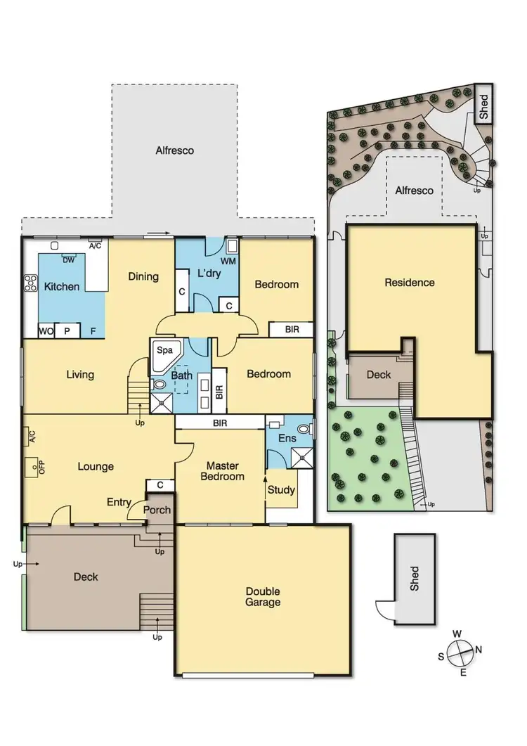 Floorplan of Homely house listing, 4 Price Court, Diamond Creek VIC 3089