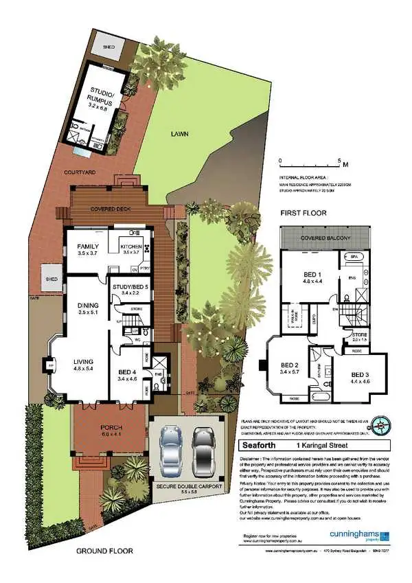 Floorplan of Homely house listing, 1 Karingal Street, Seaforth NSW 2092