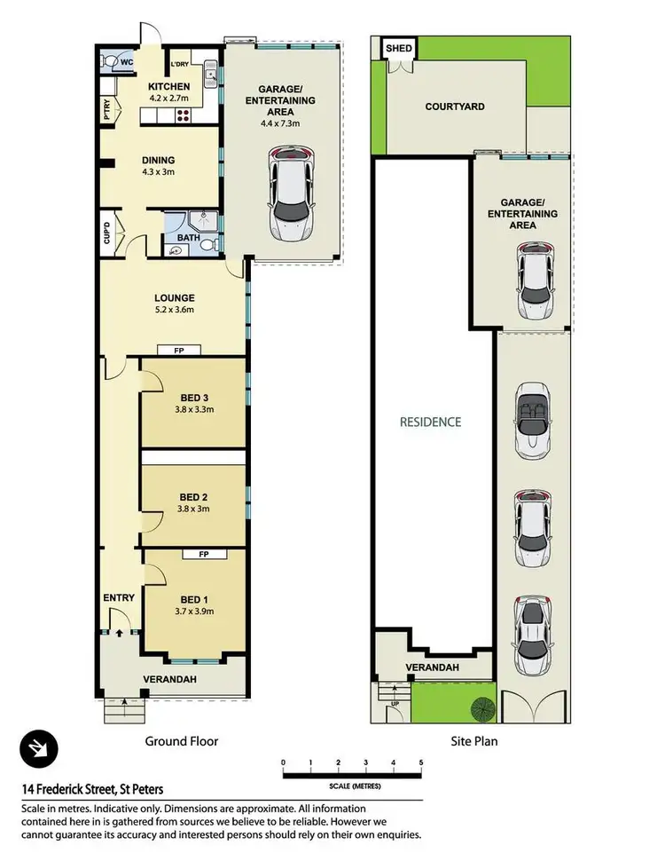 Floorplan of Homely house listing, 14 Frederick Street, St Peters NSW 2044