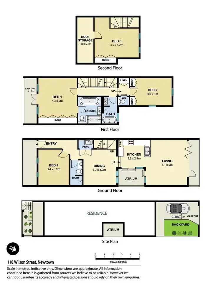 Floorplan of Homely house listing, 118 Wilson Street, Newtown NSW 2042