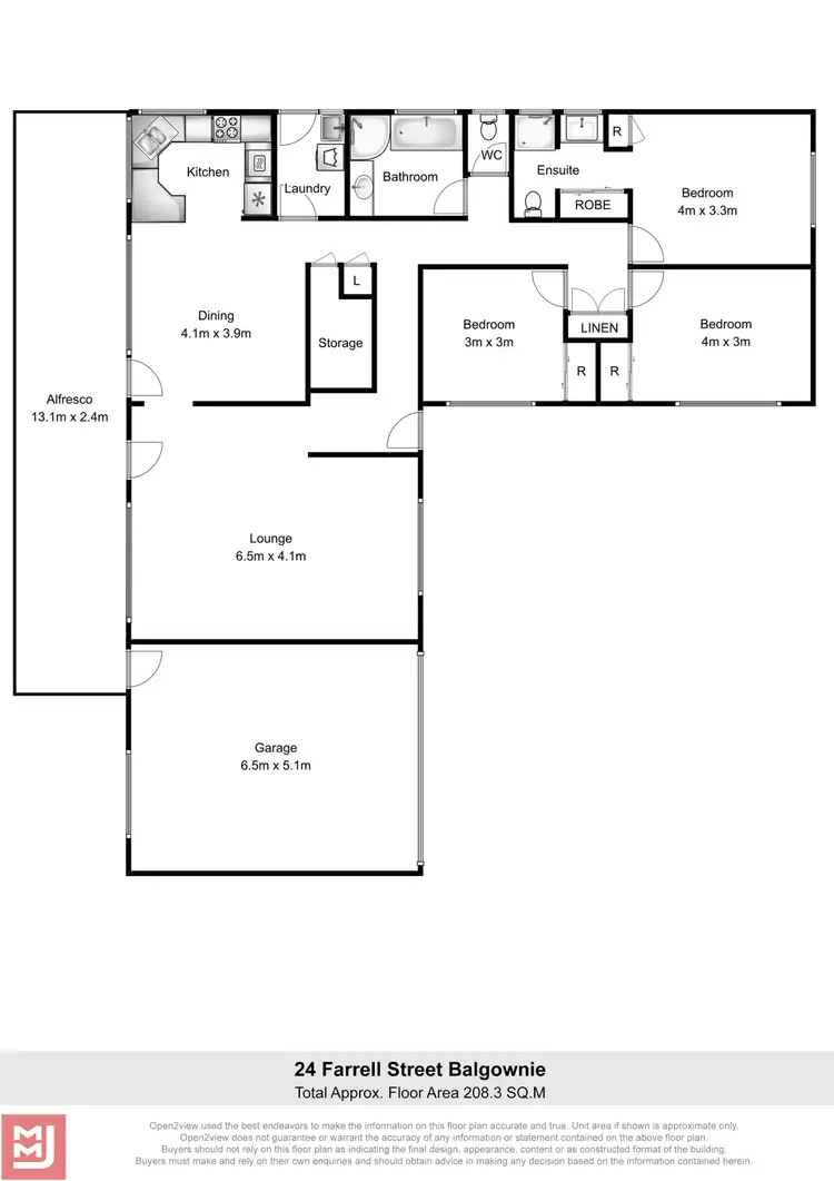 Floorplan of Homely house listing, 24 Farrell Street, Balgownie NSW 2519