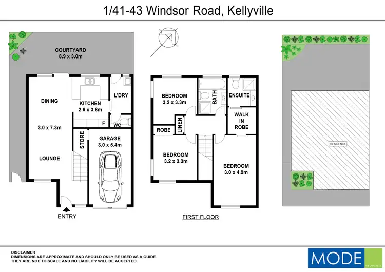 Floorplan of Homely townhouse listing, Address available on request