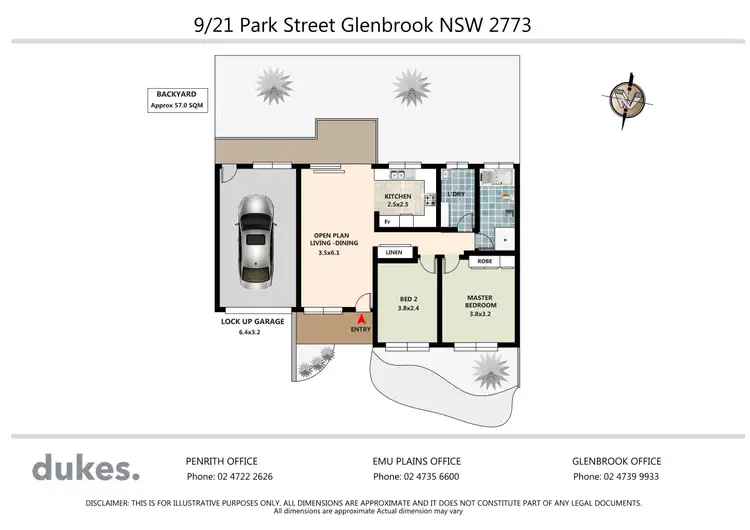 Floorplan of Homely villa listing, 9/21 Park Street, Glenbrook NSW 2773