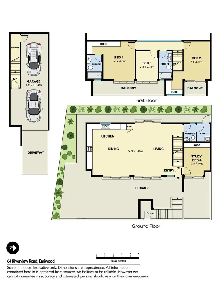 Floorplan of Homely house listing, 64 Riverview Road, Earlwood NSW 2206