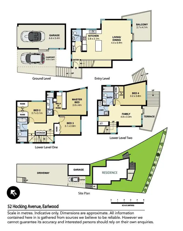 Floorplan of Homely house listing, 52 Hocking Avenue, Earlwood NSW 2206