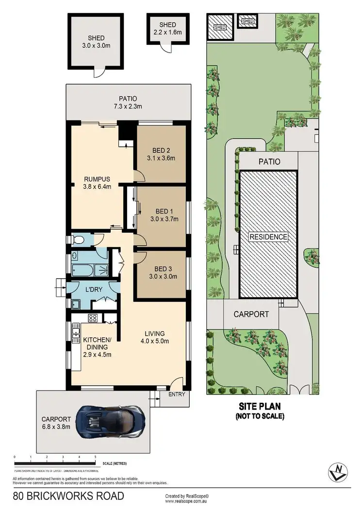 Floorplan of Homely house listing, 80 Brickworks Road, Kallangur QLD 4503