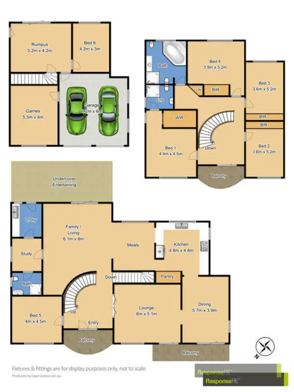 Floorplan of Homely house listing, 11 Boyne Place, Baulkham Hills NSW 2153