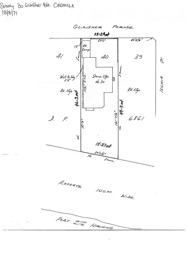 Floorplan of Homely house listing, 30 Glaisher Parade, Cronulla NSW 2230