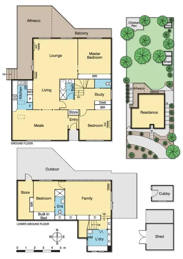 Floorplan of Homely house listing, 76 Clyde Street, Diamond Creek VIC 3089