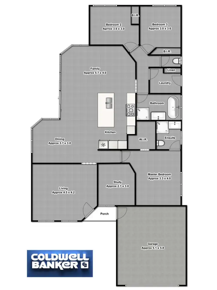 Floorplan of Homely house listing, 5 Boronia Drive, Voyager Point NSW 2172