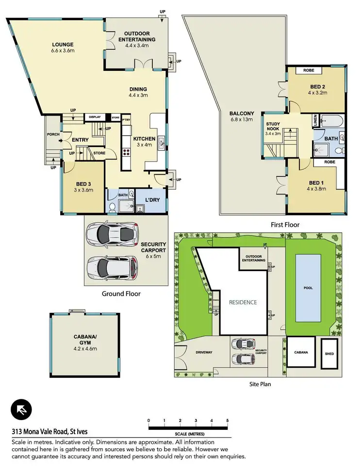 Floorplan of Homely house listing, 313 Mona Vale Road, St Ives NSW 2075