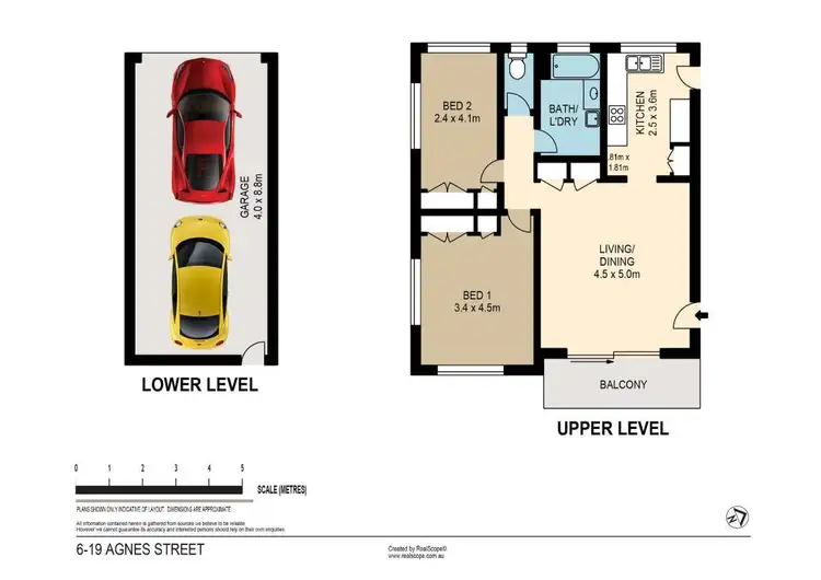 Floorplan of Homely unit listing, 6/19 Agnes Street, Morningside QLD 4170