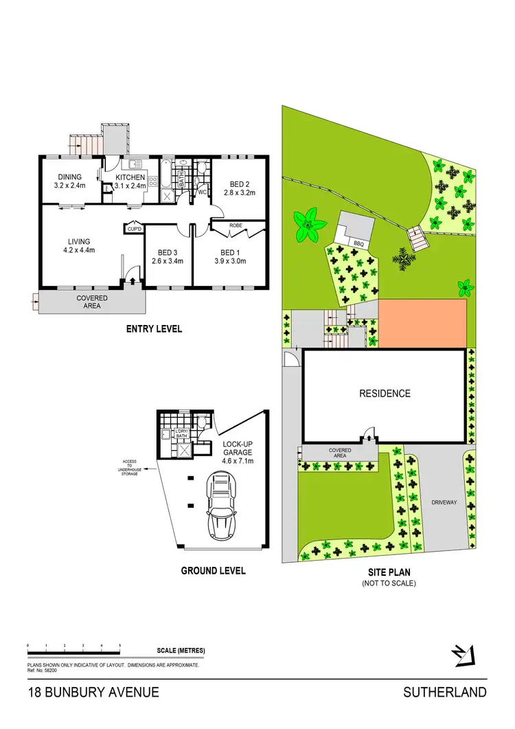 Floorplan of Homely house listing, 18 Bunbury Avenue, Sutherland NSW 2232