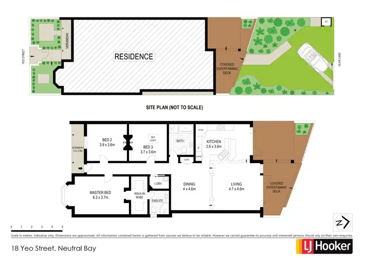 Floorplan of Homely house listing, 18 Yeo Street, Neutral Bay NSW 2089