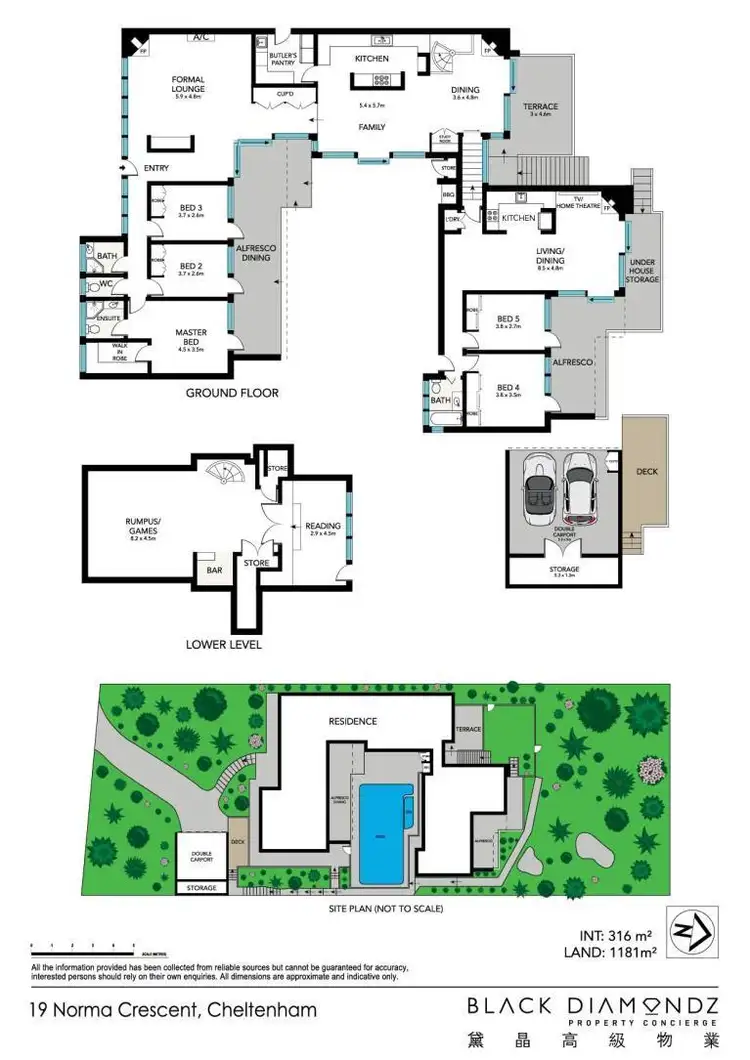 Floorplan of Homely house listing, 19 Norma Crescent, Cheltenham NSW 2119