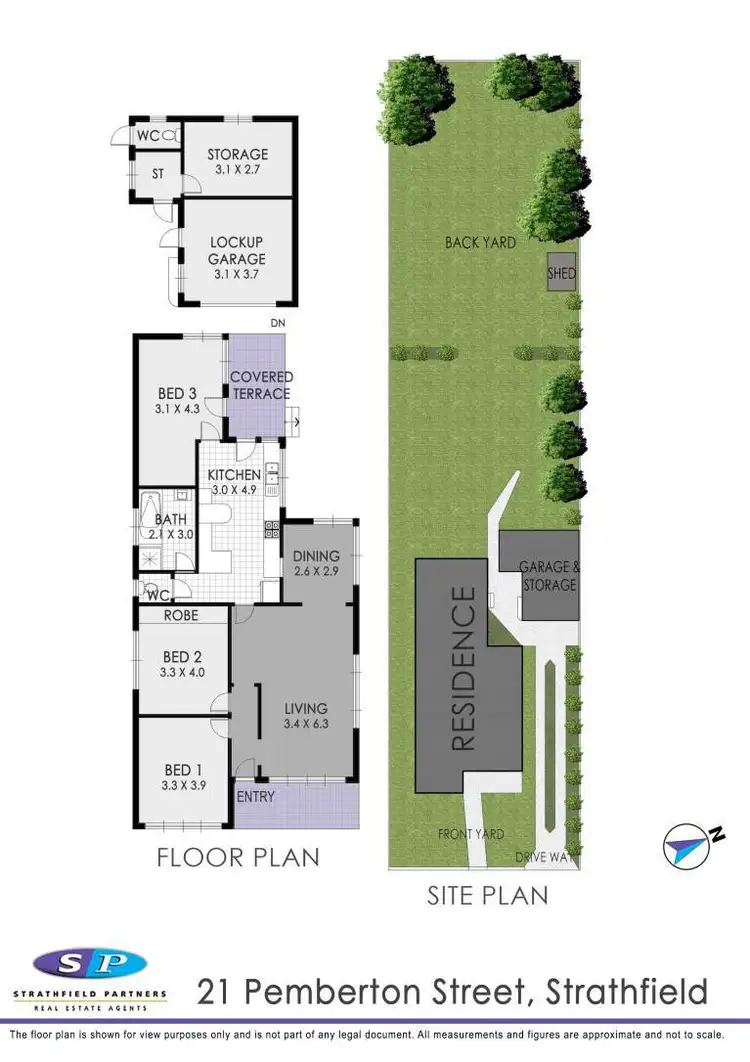 Floorplan of Homely house listing, 21 Pemberton Street, Strathfield NSW 2135