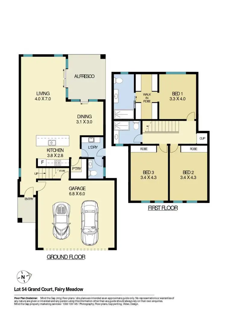Floorplan of Homely house listing, 47 Grand Court, Fairy Meadow NSW 2519