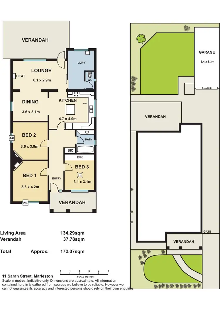 Floorplan of Homely house listing, 11 Sarah Street, Marleston SA 5033