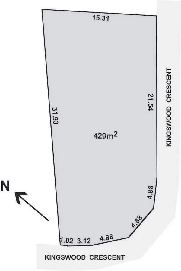 Floorplan of Homely land listing, 30 Kingswood Crescent, Lockleys SA 5032
