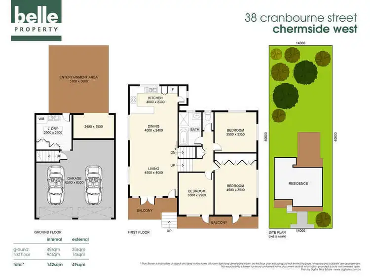 Floorplan of Homely house listing, 38 Cranbourne Street, Chermside West QLD 4032