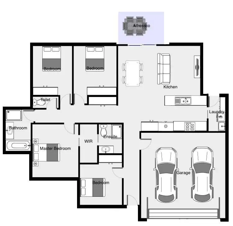 Floorplan of Homely house listing, 12 Philippa Crescent, Mildura VIC 3500