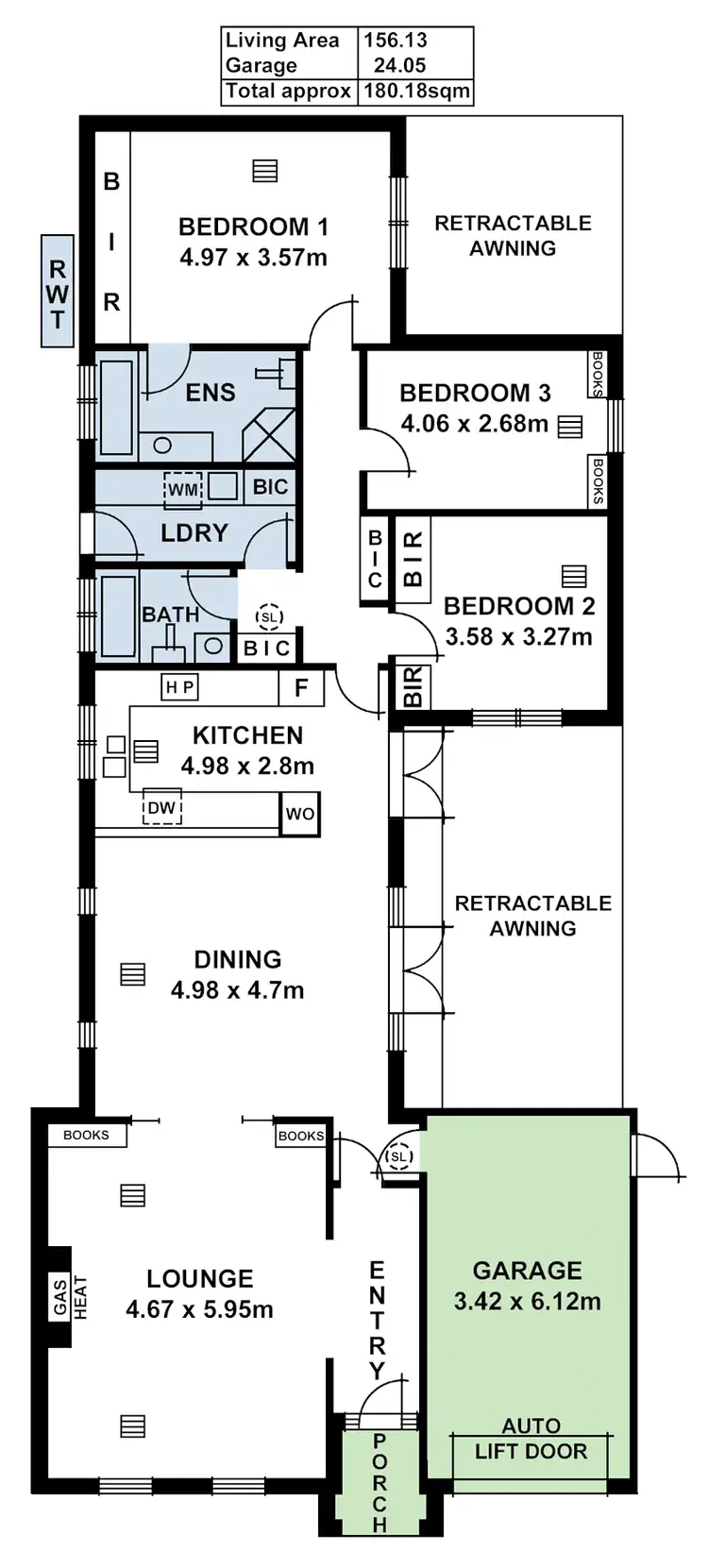 Floorplan of Homely house listing, 43A Beatty Street, Linden Park SA 5065