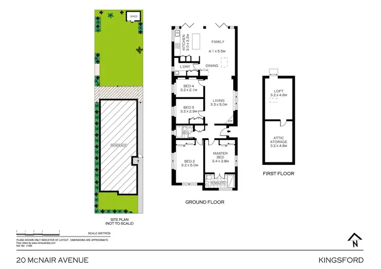 Floorplan of Homely house listing, 20 McNair Avenue, Kingsford NSW 2032