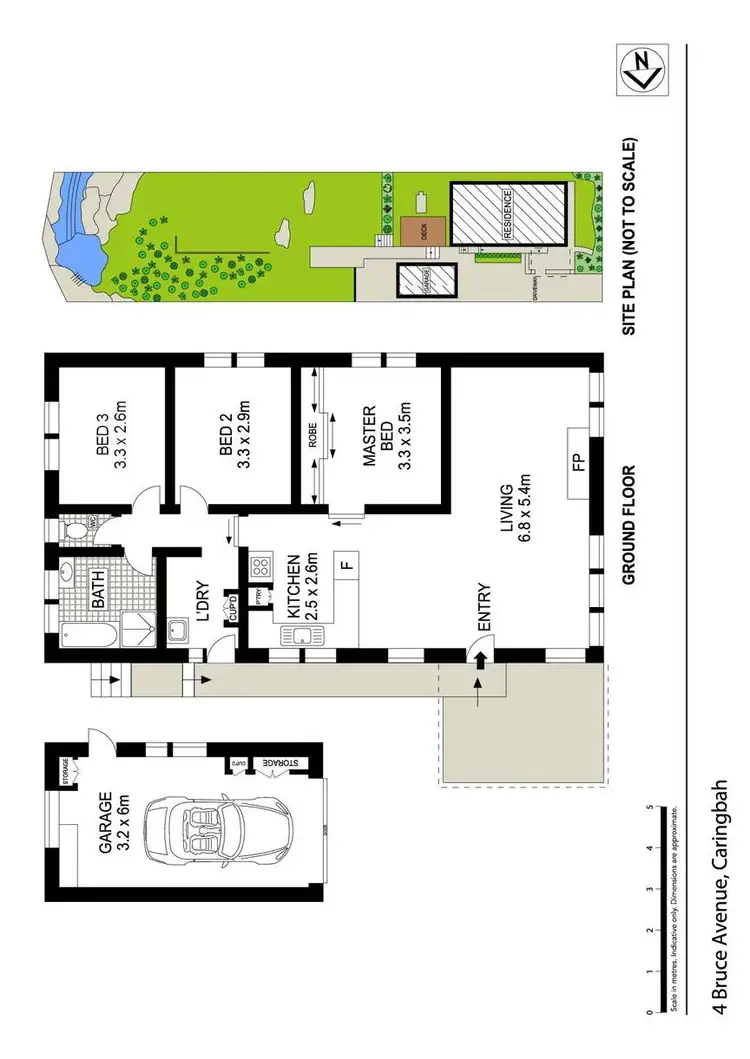Floorplan of Homely house listing, 4 Bruce Avenue, Caringbah NSW 2229