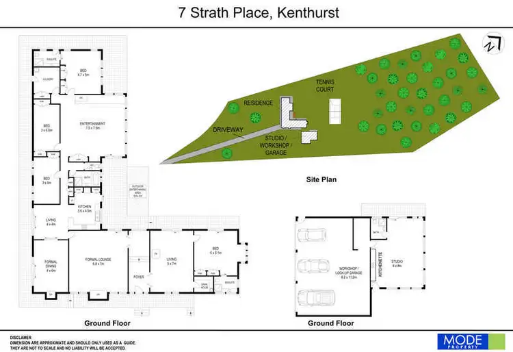 Floorplan of Homely house listing, 7 Strath Place, Kenthurst NSW 2156