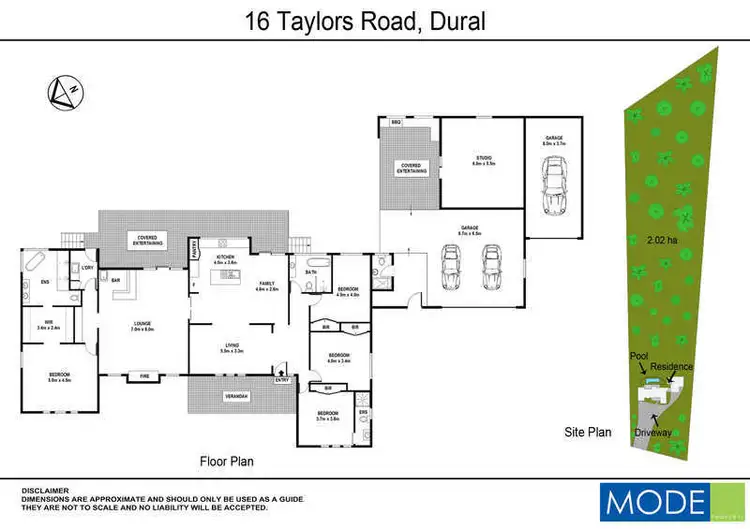 Floorplan of Homely house listing, 16 Taylors Road, Dural NSW 2158